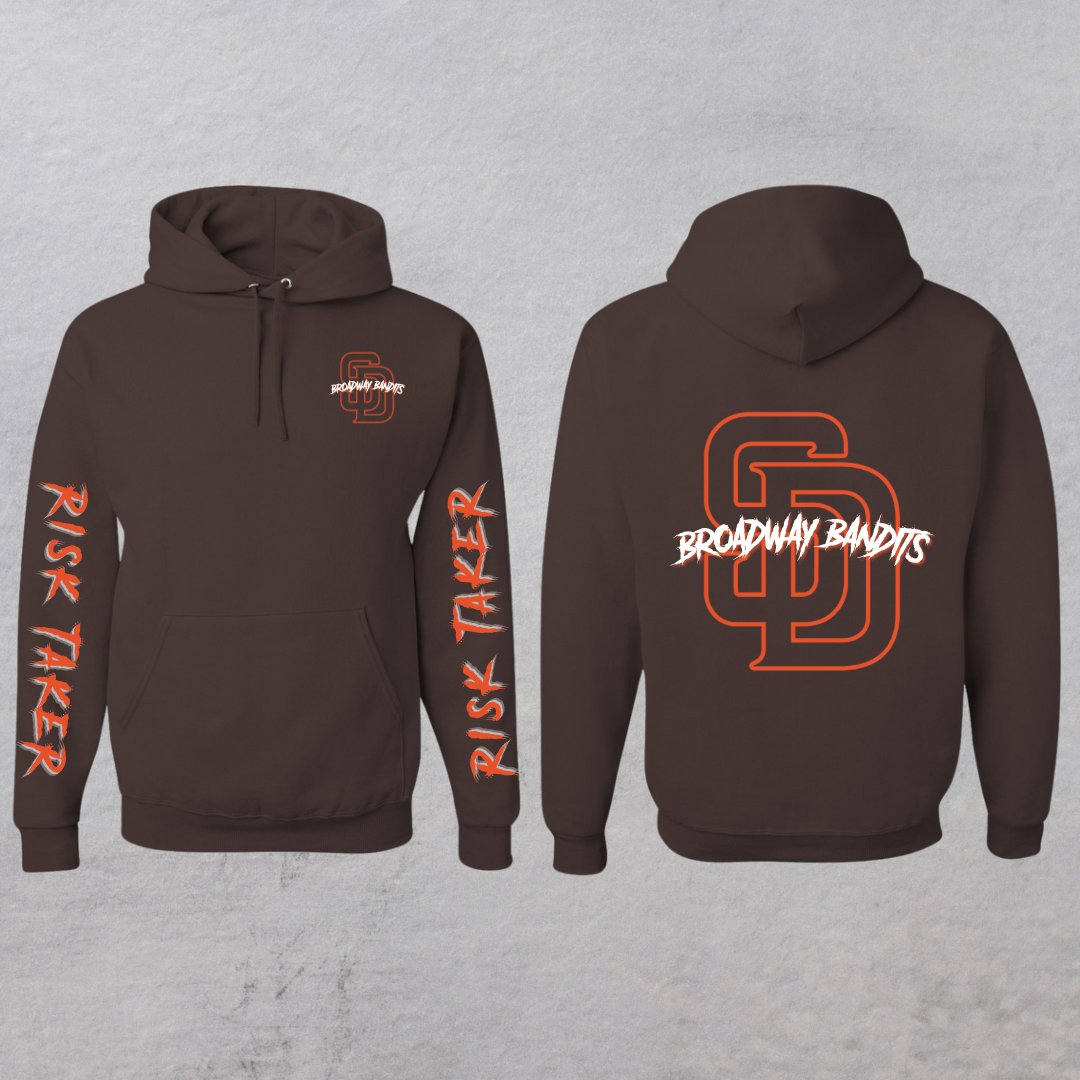 Brown SD Risk Taker - Hoodie